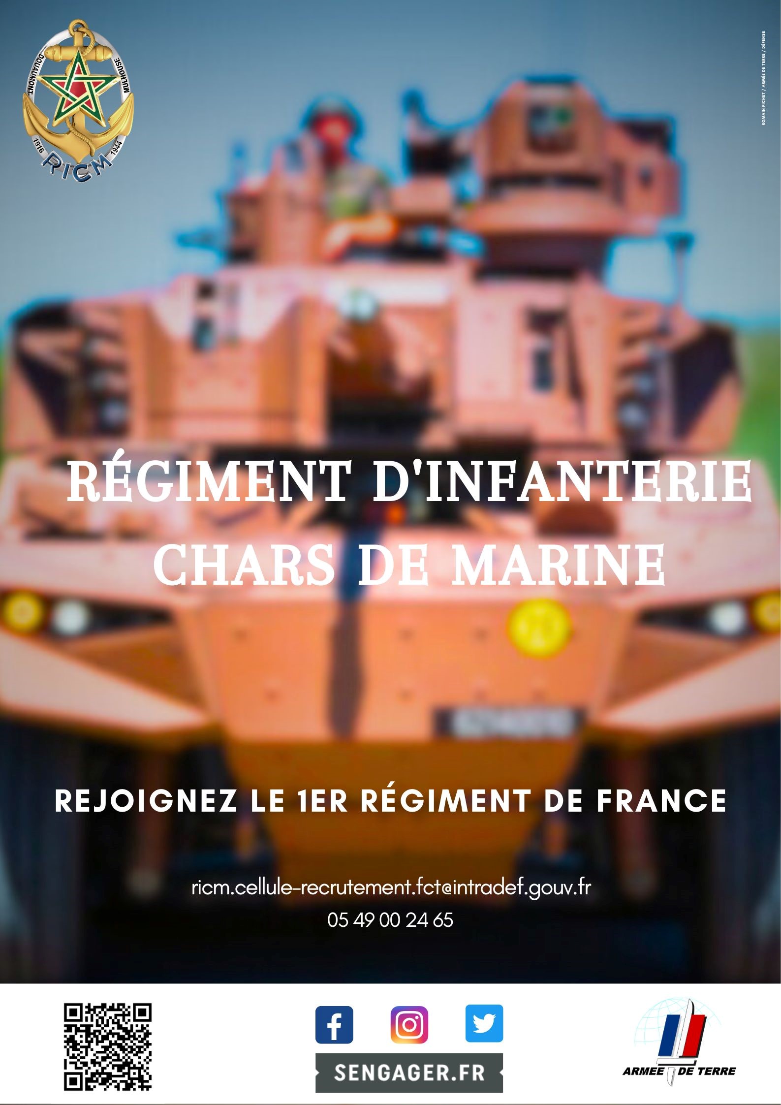 Affiche recrutement RICM V5